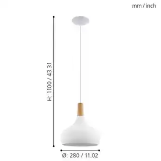 Eglo Lampa wisząca SABINAR 96982