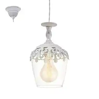Eglo lampa wisząca Sudbury 49221 chrom szklane klosze nowoczesny design