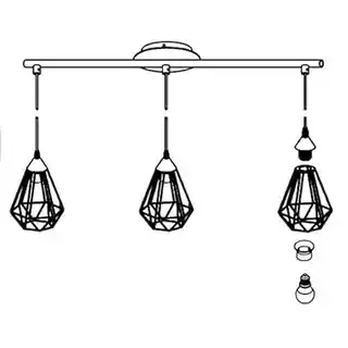 Eglo Lampa wisząca TARBES 94189