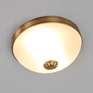 Eglo plafon Imperial 82741, antyczny styl, metalowa konstrukcja, biały klosz, nowoczesny design
