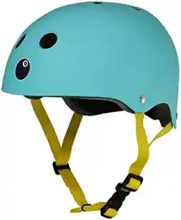 Eight Ball kask skate helmet turkusowy rozmiar 52 56, ochraniacz głowy na rolki, lekki, wentylowany, dla dorosłych