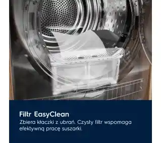 Electrolux 600 GentleCare EW6DEU285YP 63,8cm 8kg Suszarka
