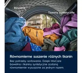 Electrolux 600 GentleCare EW6DEU285YP 63,8cm 8kg Suszarka
