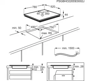 Electrolux 600 TotalFlex EIV87671 78cm Płyta indukcyjna