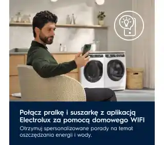 Electrolux 700 DelicateCare EW7DEU597CP 63,6cm 9kg Zdalne sterowanie Suszarka