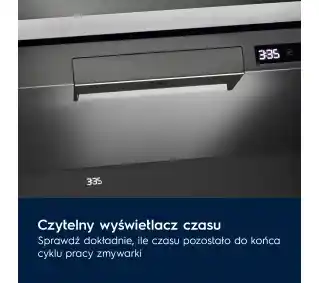 Electrolux EEG88700W zmywarka do zabudowy 60cm, szuflada na sztućce, automatyczne otwieranie drzwi, zdalne sterowanie, GlassCare
