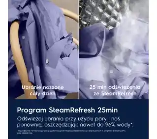 Electrolux 700 SteamCare EW7W4697P 57,6cm 9kg/6kg Pralko-suszarka