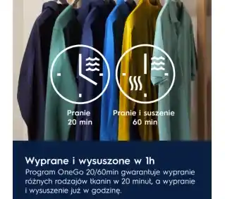 Electrolux 700 SteamCare EW7W4697P 57,6cm 9kg/6kg Pralko-suszarka