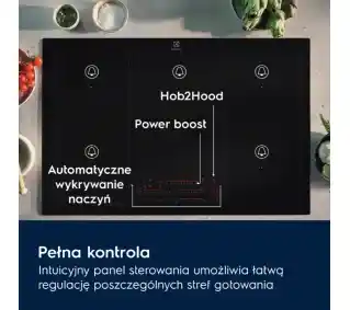Electrolux 800 Sense Boil+Fry EIS87553IZ 77cm Płyta indukcyjna