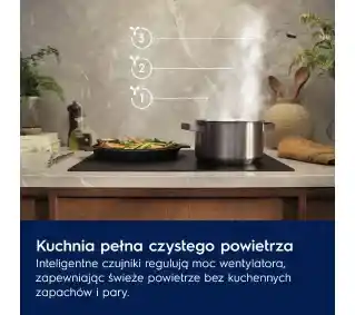Electrolux 900 LFG818K Czarny Okap wkład