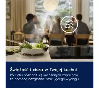 Electrolux 900 LFG818K Czarny Okap wkład