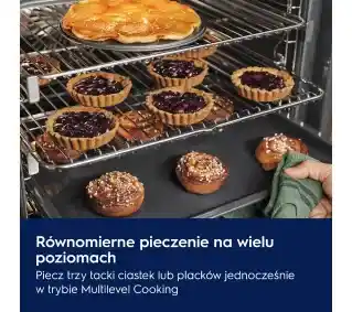 Electrolux EOF5H50BZ 500 SurroundCook Termoobieg Czarny Piekarnik elektryczny