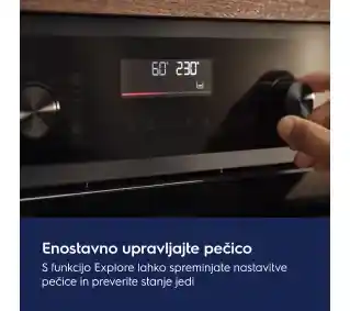 Electrolux EOF6P76BZ 500 SurroundCook Termoobieg Grill Pizza Czarny Piekarnik elektryczny