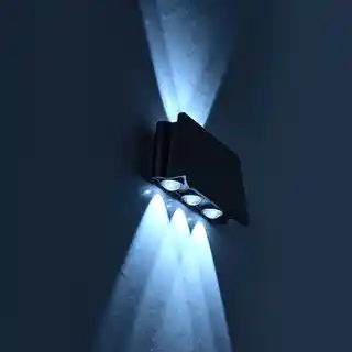 Elight Kinkiet zewnętrzny solarny Alf EKO9100 Czarny