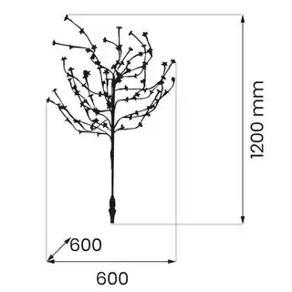 Elight Lampa solarna Tree EKO1448