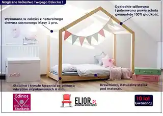 Elior Łóżko domek Dalli 10X