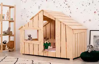 Elior Łóżko dziecięce domek - Rusti 3X