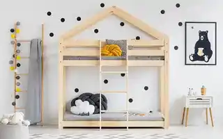 Elior Piętrowe łóżko domek dla dzieci Dalli 6X