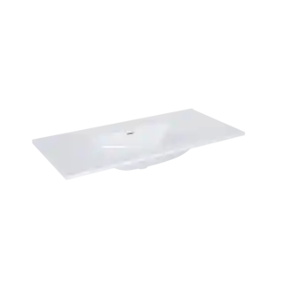 Elita UMYWALKA SKAPPA 100 BEZ OTWORU, CERAMICZNA WHITE 146033