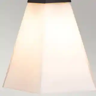 Elstead Lighting Kinkiet Bowtie 3 czarny, biały klosz, model BOWTIE-3-MB