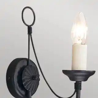 Elstead kinkiet CARISBROOKE CB1 BLACK