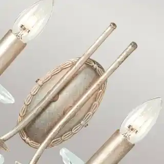 Elstead kinkiet CHRISTINA CRT2 SILVER/GOLD