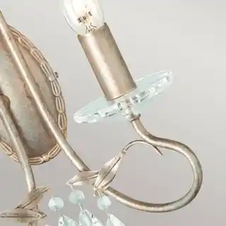 Elstead kinkiet CHRISTINA CRT2 SILVER/GOLD
