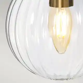 Elstead Lighting kinkiet Cosmos DL-COSMOS1 kremowy postarzałe mosiądz