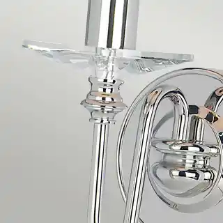Elstead Lighting kinkiet Finsbury Park FP1, polerowany nikiel, nowoczesny, ścienny, oprawa w kolorze niklu