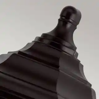 Elstead Lighting Kinsale kinkiet zewnętrzny czarny IP44 dekoracyjny styl, oprawa flush