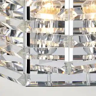 Elstead Lighting kinkiet kryształowy Shoal polerowany nikiel SHOAL2