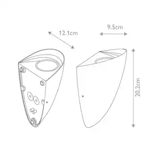 Elstead Lighting kinkiet zewnętrzny Vendela LED czarny, IP65, nowoczesny, aluminiowa obudowa