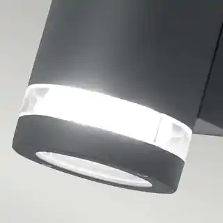 Elstead Lighting kinkiet zewnętrzny Magnus Magnus 2 grafitowy, oprawa IP54, stalowa, nowoczesny, LED, 3000K