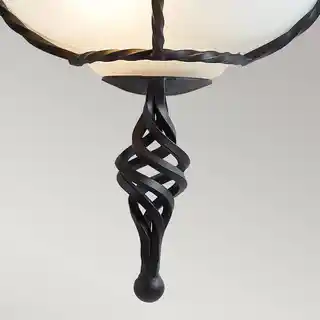 Elstead Lighting kinkiet Pembroke PB-WU czarny, oprawa ścienna, nowoczesny design, metalowa, IP44