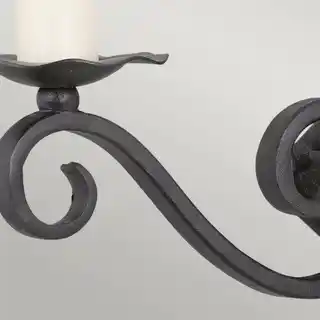 Elstead Lighting kinkiet RECTORY RY2A czarny, oprawa ścienna, nowoczesny design