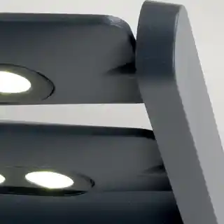 Elstead Lighting kinkiet zewnętrzny SIGMUND 6W LED 18W grafitowy