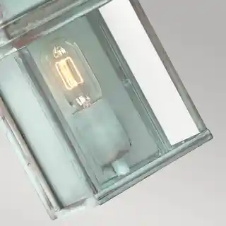 Elstead Lighting Kinkiet Victoria Verdi IP44, zewnętrzny, dekoracyjny, zielony, klasyczny, do ogrodu