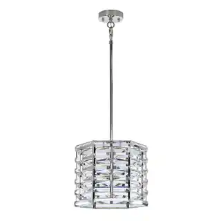 Elstead Lampa kryształowa wisząca Shoal polerowany nikiel SHOAL 1P