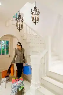 Elstead Plymouth HK P8 lampa wisząca klasyczna dekoracyjna chromowa metalowa szkło 8 żarówek