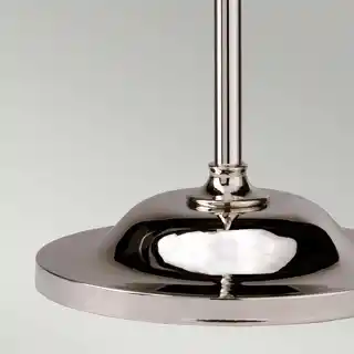 Elstead lampa stojąca Provence PV TL PN, chrom, abażur tekstylny kremowy, nowoczesny design