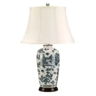 Elstead Lampa stołowa BLUE TRAD BLUE TRAD WP/TL