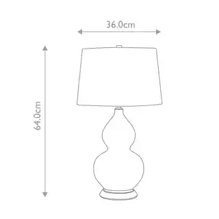 Elstead Lampa stołowa Isla polerowany nikiel turkusowy abażur, nowoczesny design, wysoka jakość, kolekcja Isla