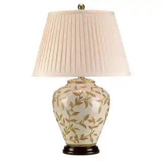 Elstead Lampa stołowa LEAVES LEAVES BR GL/TL-
