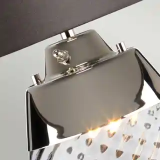 Elstead Lighting Lampa stołowa Lena LENA-TL-L-SMOKE dymiona, brązowy abażur
