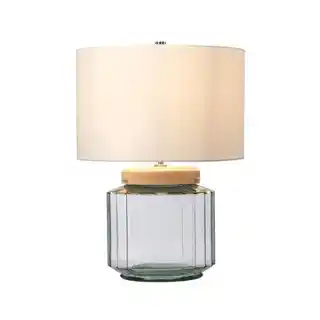 Elstead Lampa stolowa Luga szkło, naturalny kolor, model LUGA TL
