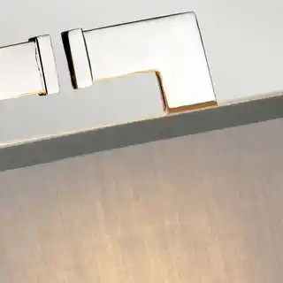 Elstead Lighting Lampa stołowa MAGRO MAGRO-TL polerowany nikiel szary abażur