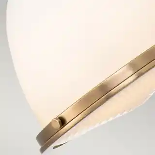 Elstead lampa wisząca Amelia mosiądz, kolekcja HK Amelia, model P M HB