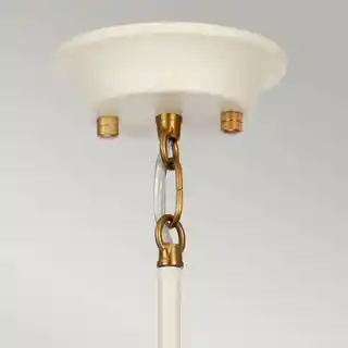 Elstead Lighting Lampa wisząca Cosmos DL-COSMOS5 kremowa postarzałe mosiądz kolekcja Cosmos