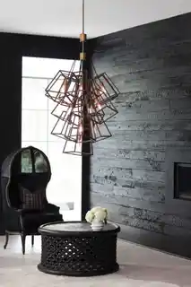 Elstead Fulton 13P lampa wisząca brązowa dekoracyjna stylowa