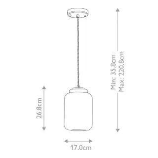 Elstead Lampa wisząca Sola SOLA-P